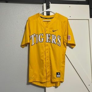 Nike LSU Mens Baseball Jersey